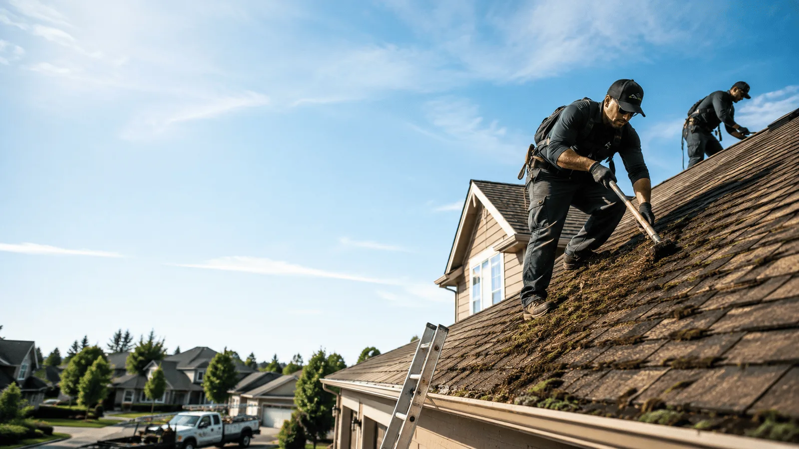 Roof Moss Removal in Tafton, PA near me